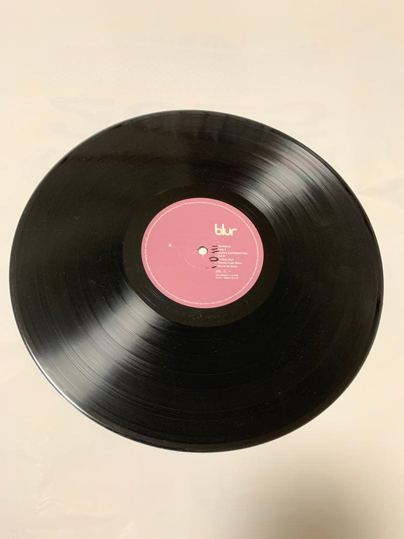 1997年　blur 5thアルバム「blur」 レコード