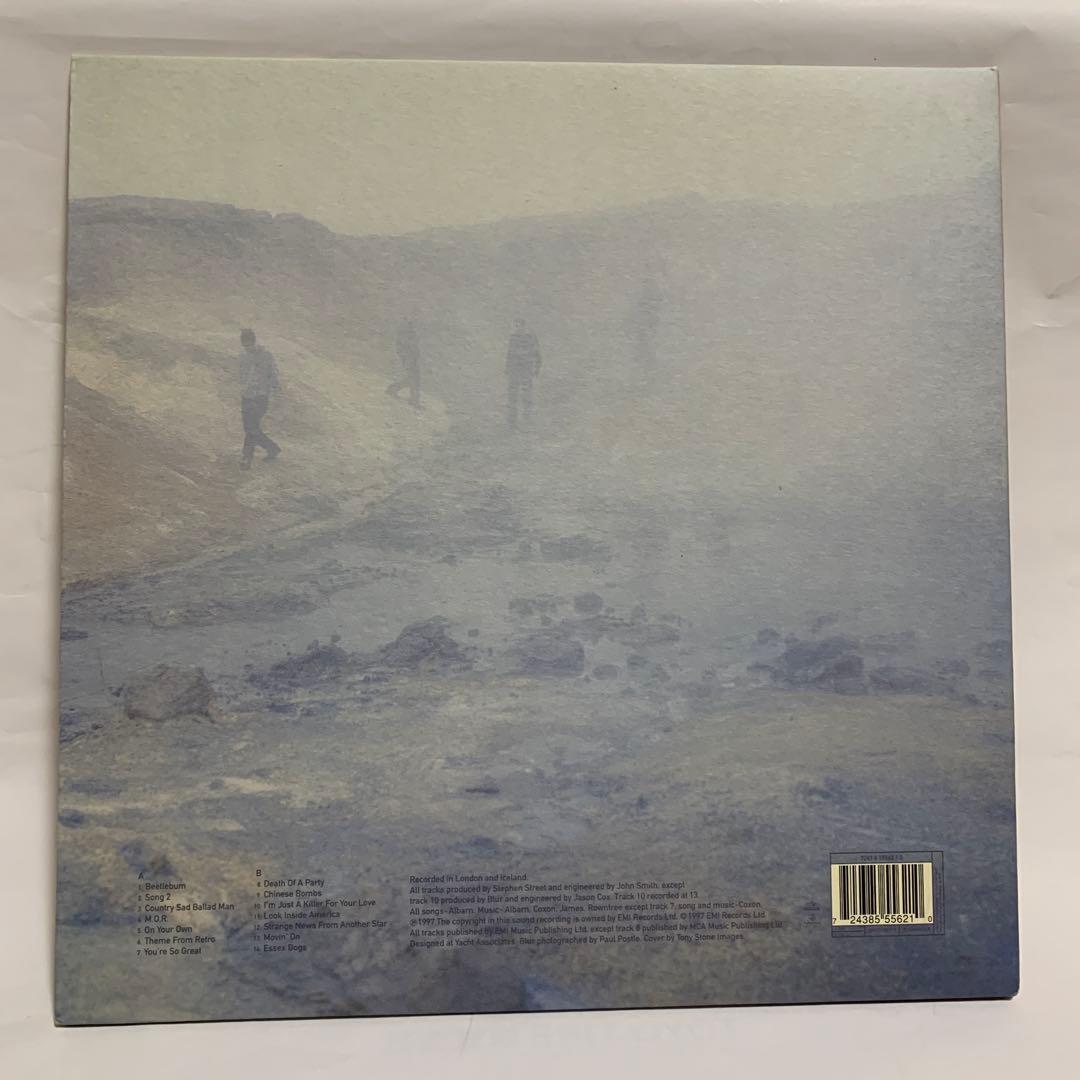 1997年　blur 5thアルバム「blur」 レコード