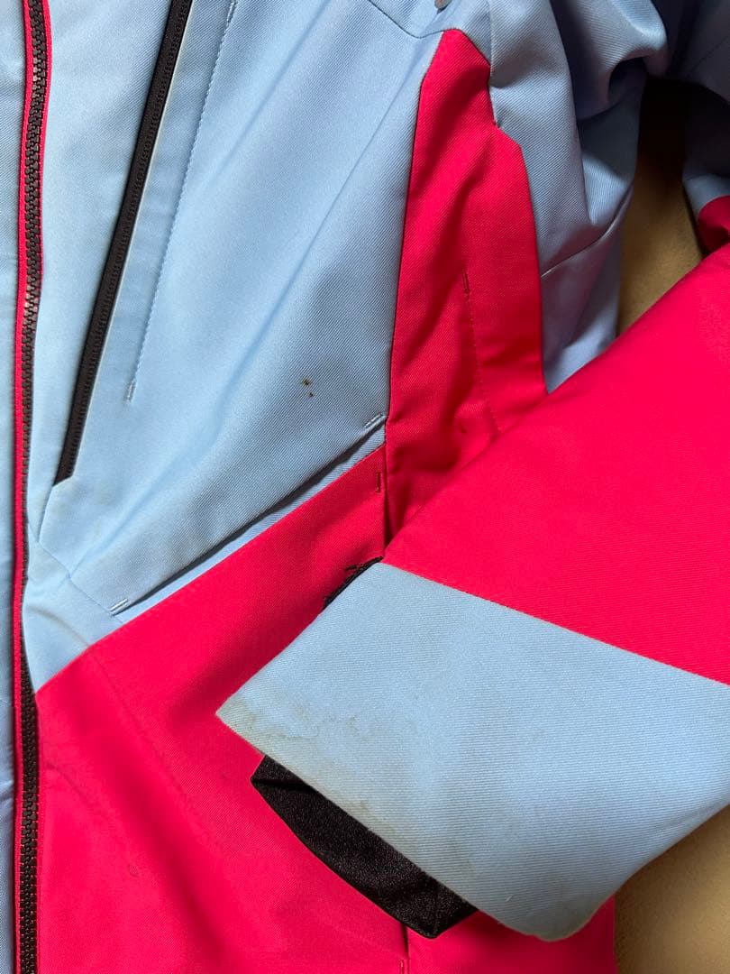 DESCENTE スキーウェア ピンクと水色