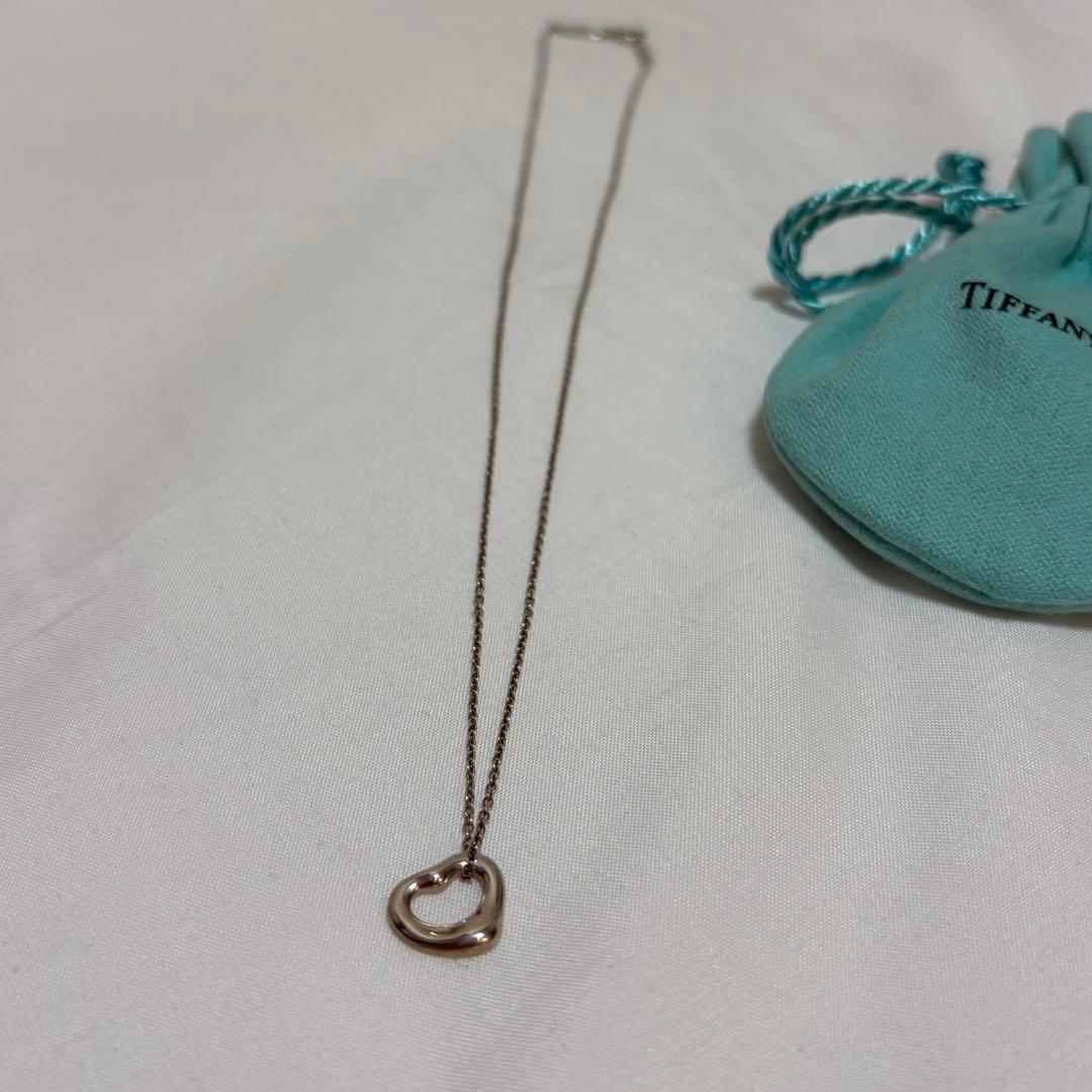 Tiffany & Co. ティファニーアンドコー オープンハートネックレス11
