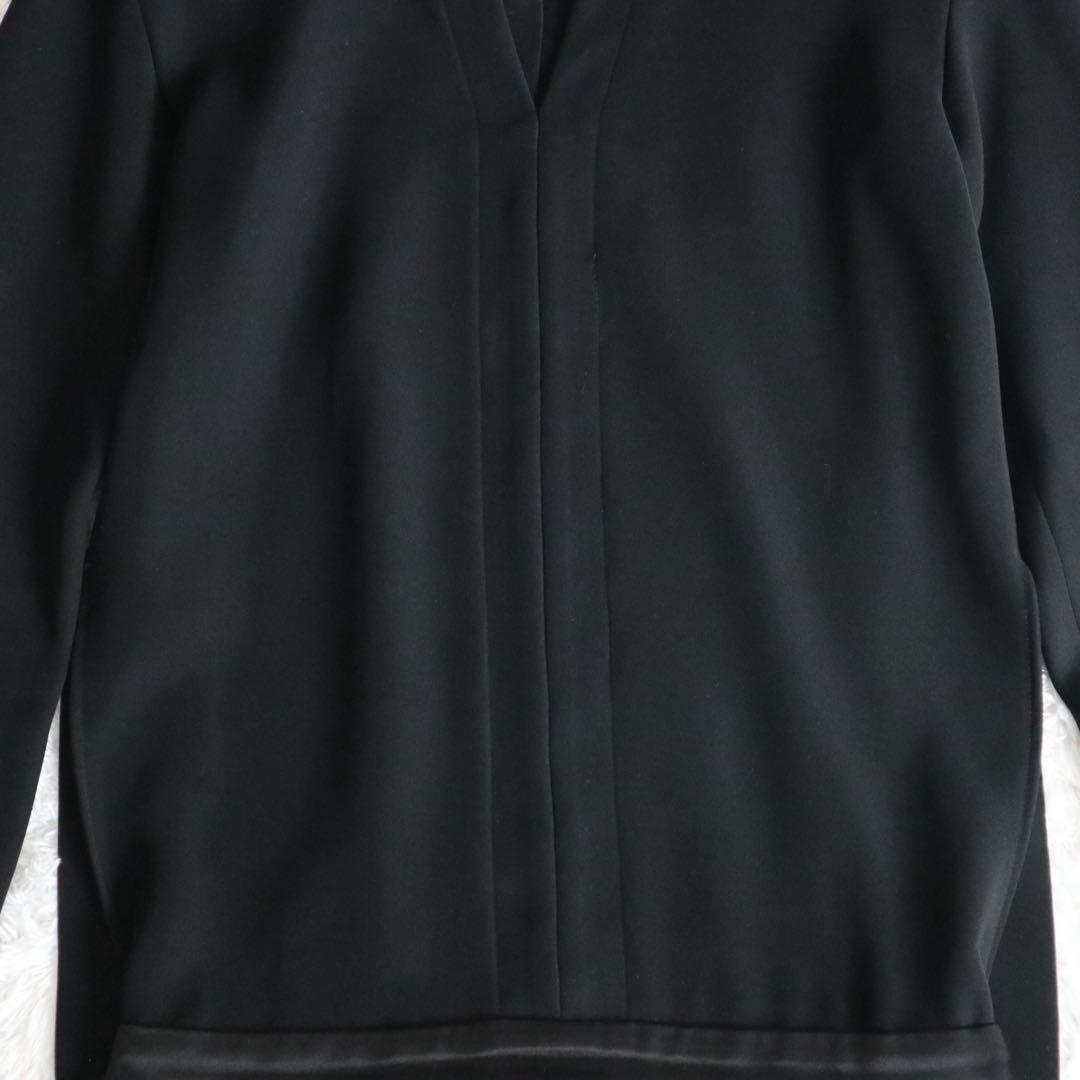 美品★YOKO CHAN オールインワン ジャンプスーツ Vネック 黒 38