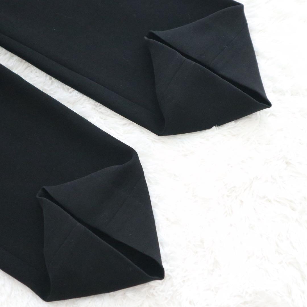 美品★YOKO CHAN オールインワン ジャンプスーツ Vネック 黒 38