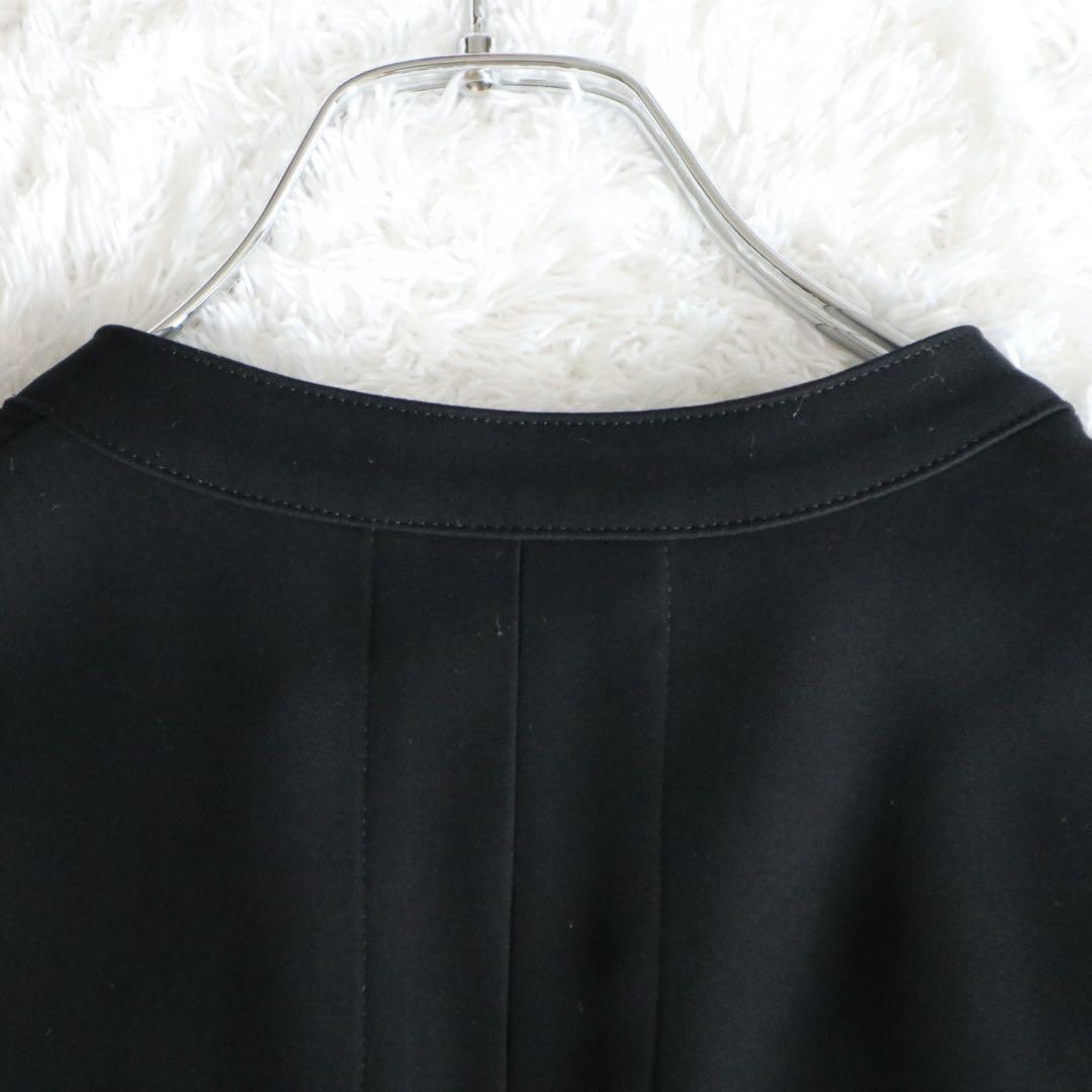 美品★YOKO CHAN オールインワン ジャンプスーツ Vネック 黒 38