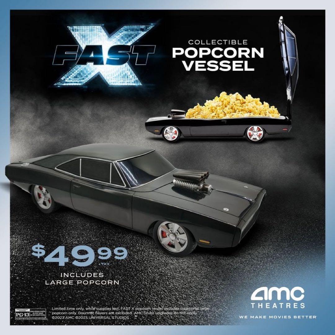 FAST X コレクタブルポップコーン容器
