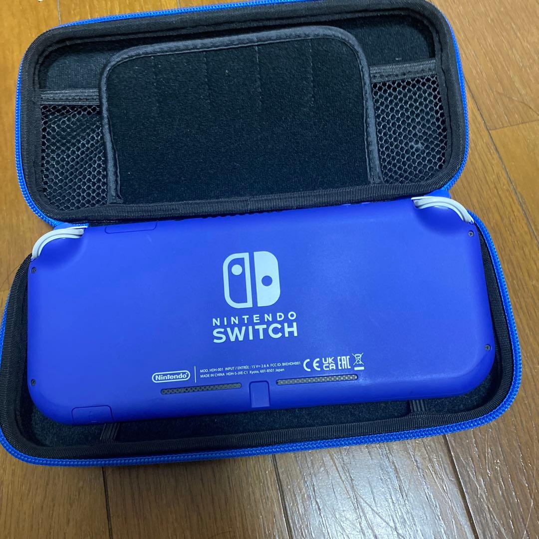 Nintendo Switch Lite パープル 入れ物付き ほぼ新品
