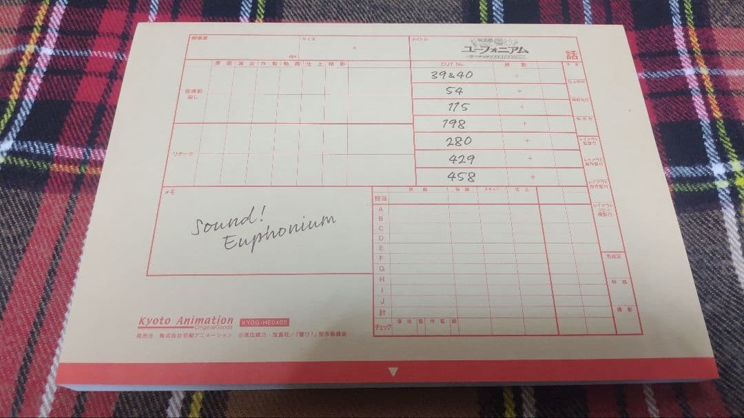 響け！ユーフォニアム　グッズ　まとめ