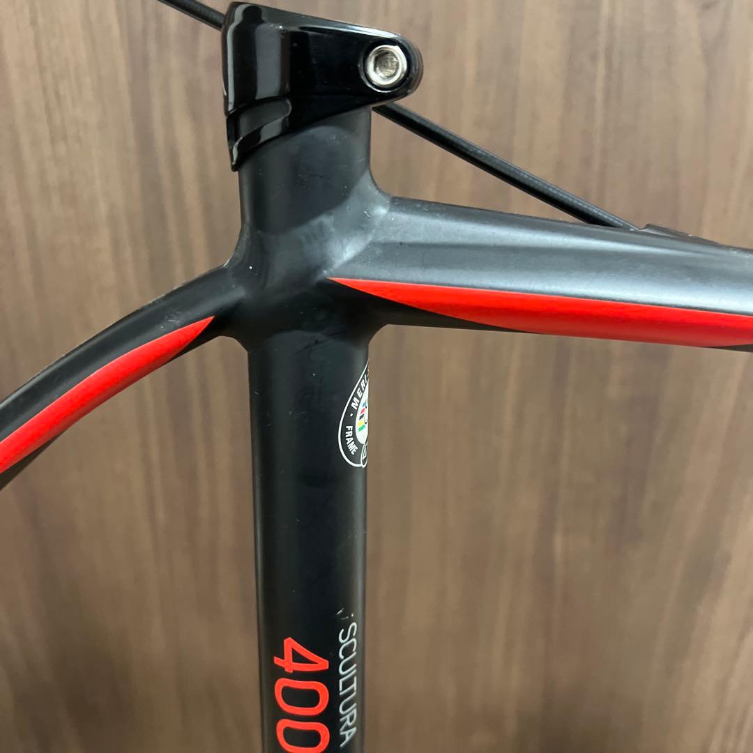 メリダスクルトゥーラ400フレームハンドルクランク付き