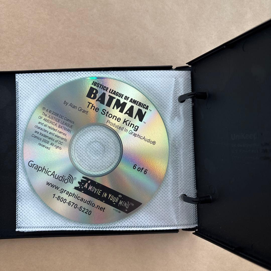 BATMAN: The Stone King 朗読CD6枚組