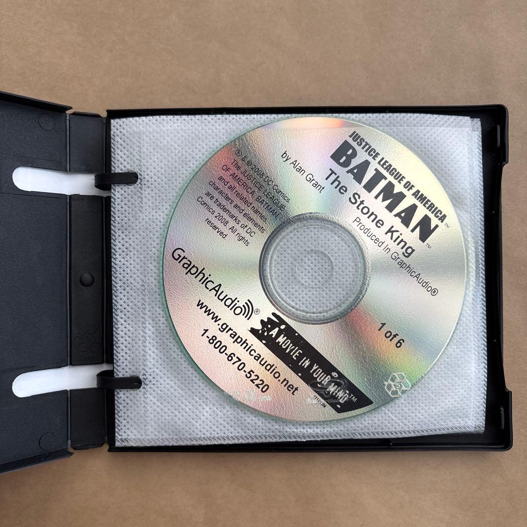 BATMAN: The Stone King 朗読CD6枚組