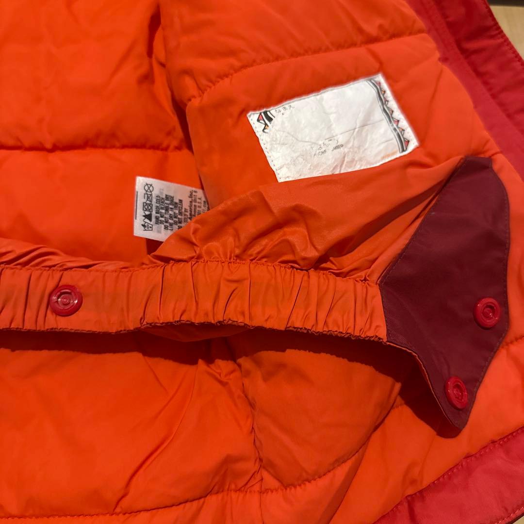 【美品】mont-bell モンベル子ども用スキーウェア Kid's 110 赤