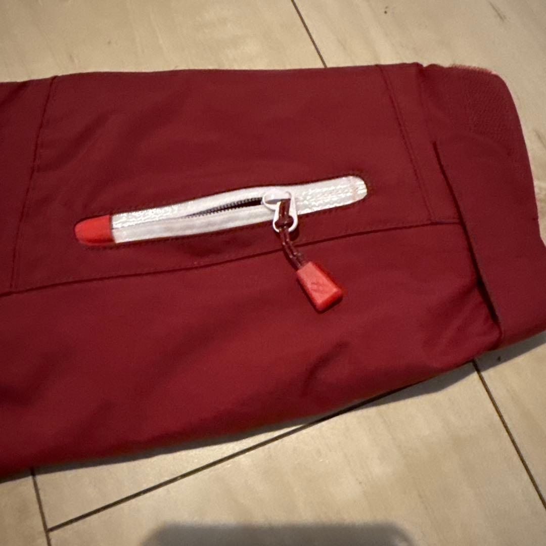 【美品】mont-bell モンベル子ども用スキーウェア Kid's 110 赤