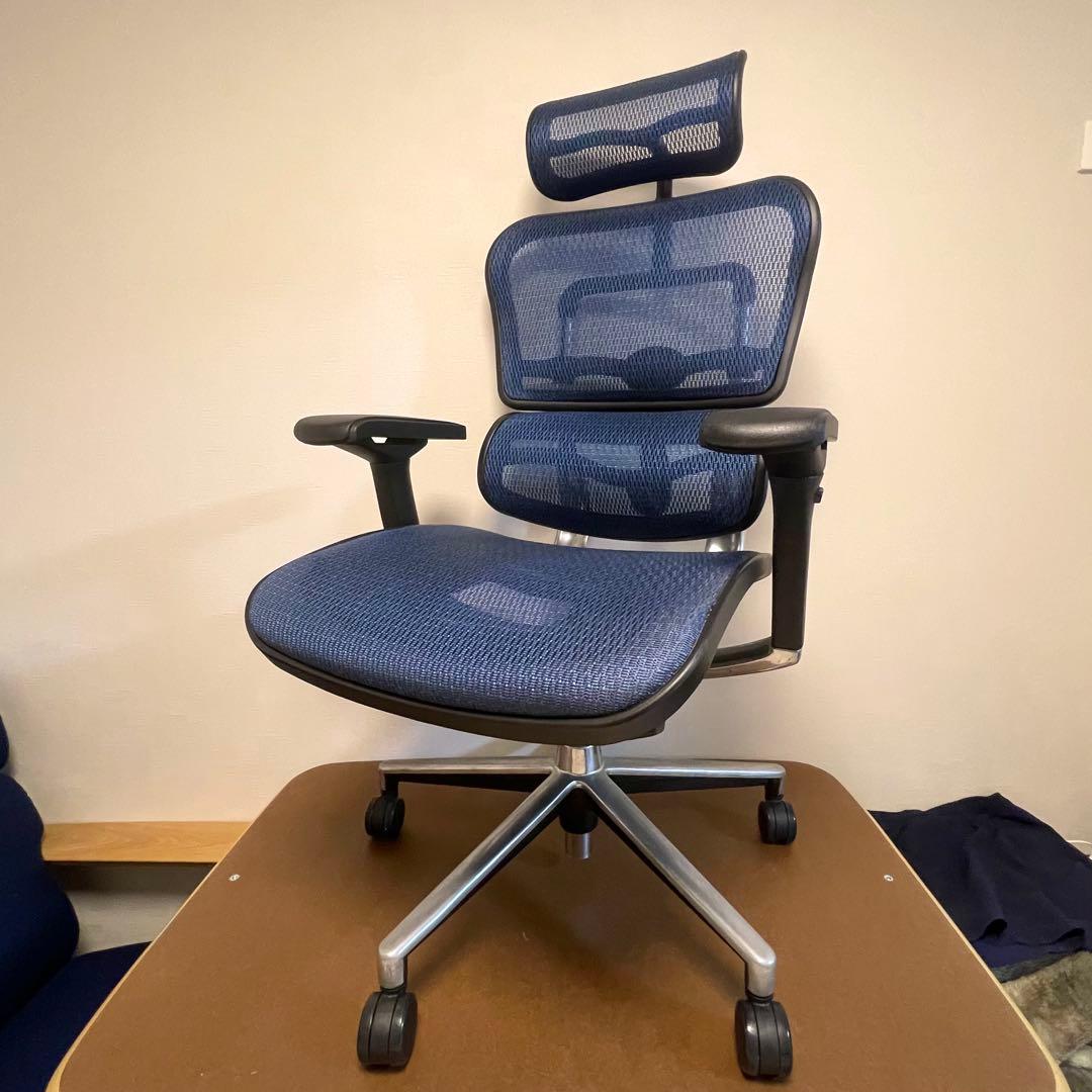 エルゴヒューマン　ベーシック　ネイビー　デスクチェア