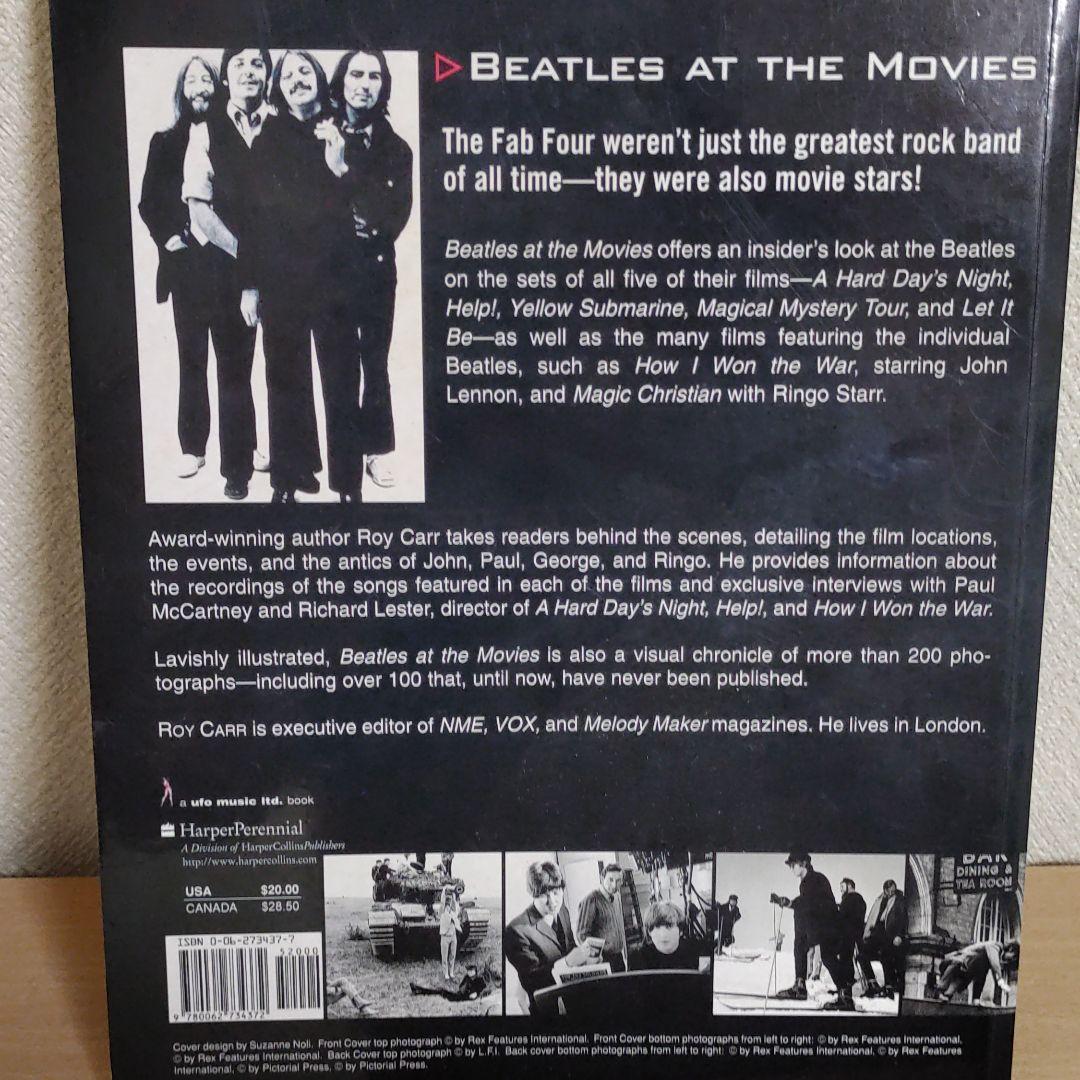 ビートルズファン必見!!  BEATLES　AT  THE  MOVIE　【本】