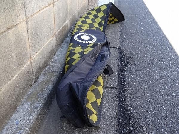 中古 SCELL セル サーフボード ハードケース 全長2m サーフィン 波乗り