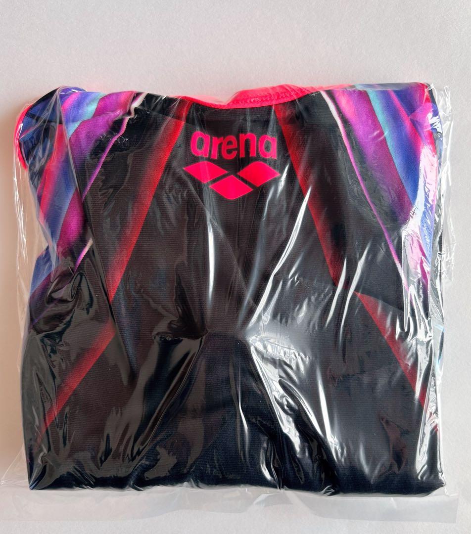 ✨美品✨arena 競泳用水着 セミロングスパッツ Sサイズ ブラック・ピンク