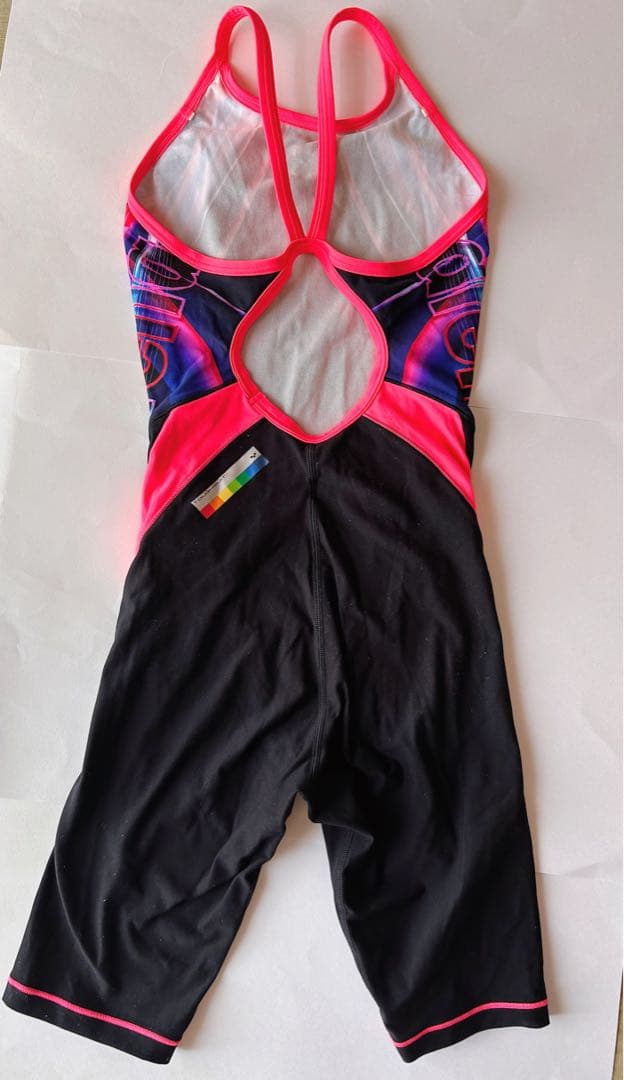 ✨美品✨arena 競泳用水着 セミロングスパッツ Sサイズ ブラック・ピンク