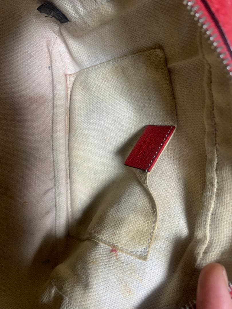 GUCCI ソーホー　ショルダーバッグ　赤