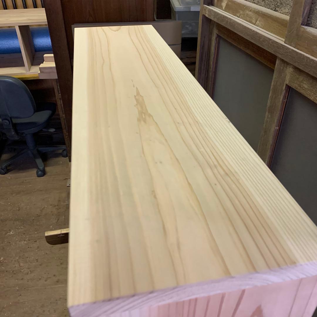 杉　オープンシェルフ 3×2 自然素材　無垢材