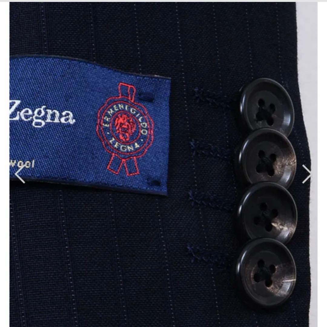 新品未使用 ONLYPREMIO Zegna/ゼニア/トロピカル/ネイビー/39