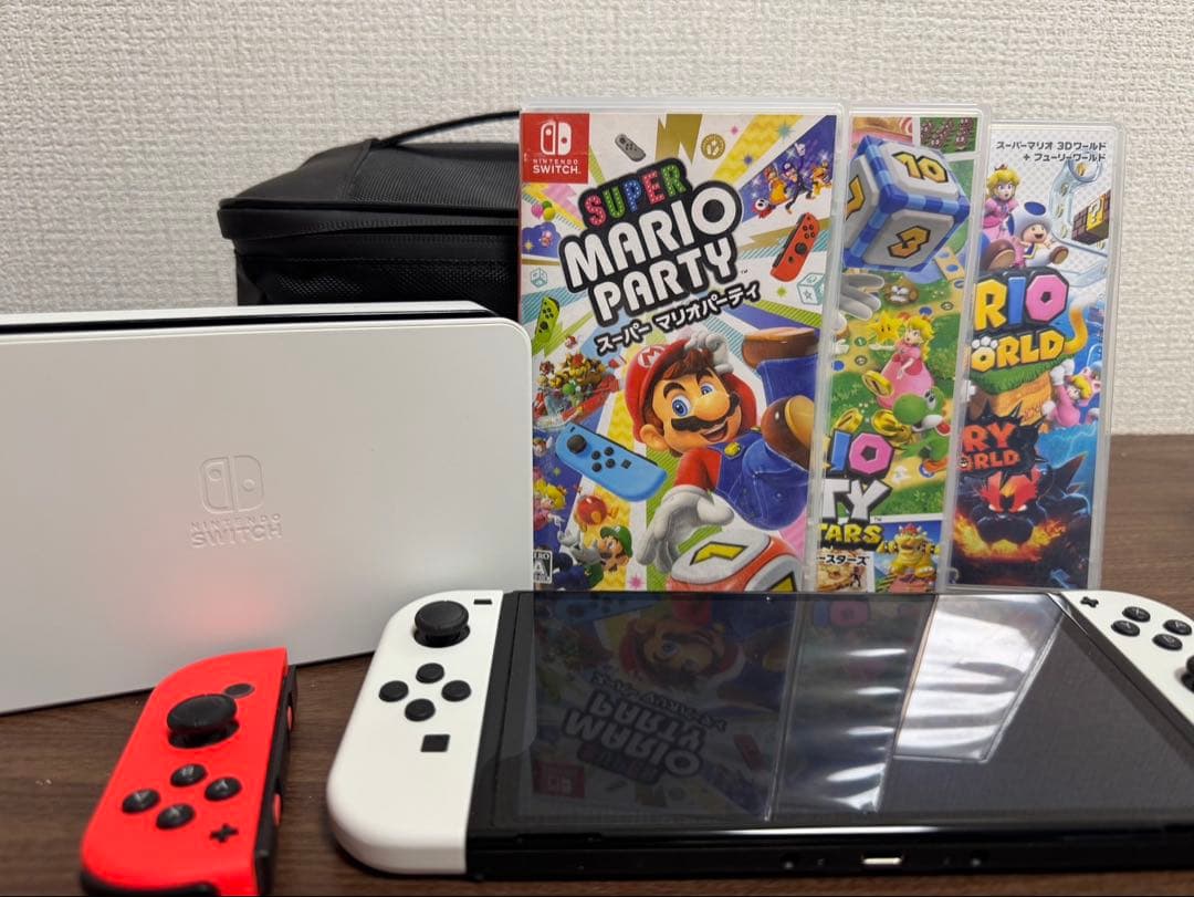 Nintendo Switch ホワイト + ゲームソフト3本セット