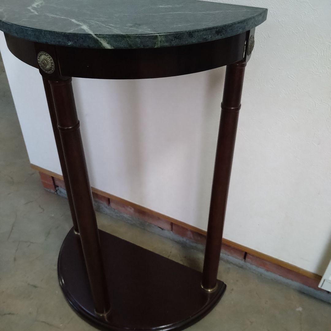 【最安値】アンティーク 大理石コンソールテーブル　送料込み