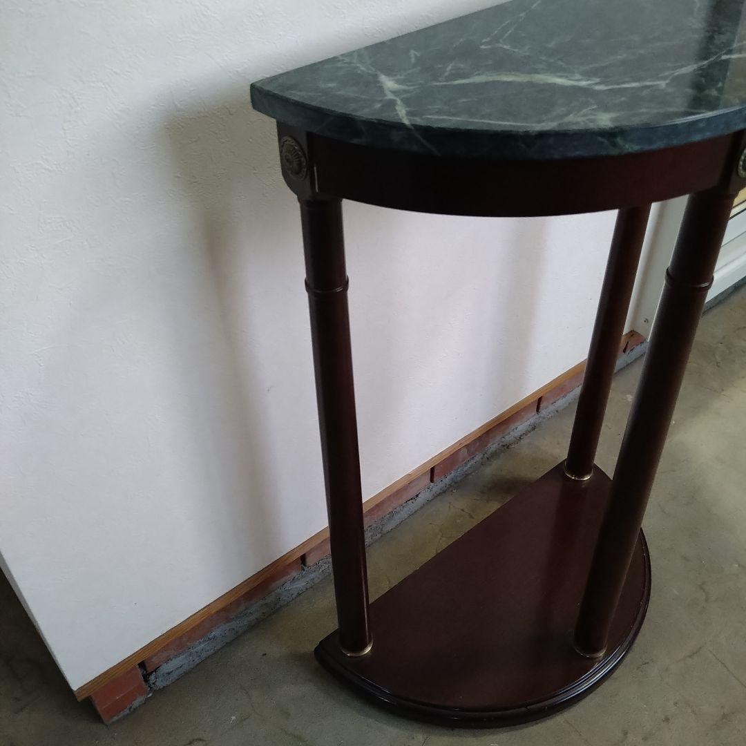 【最安値】アンティーク 大理石コンソールテーブル　送料込み