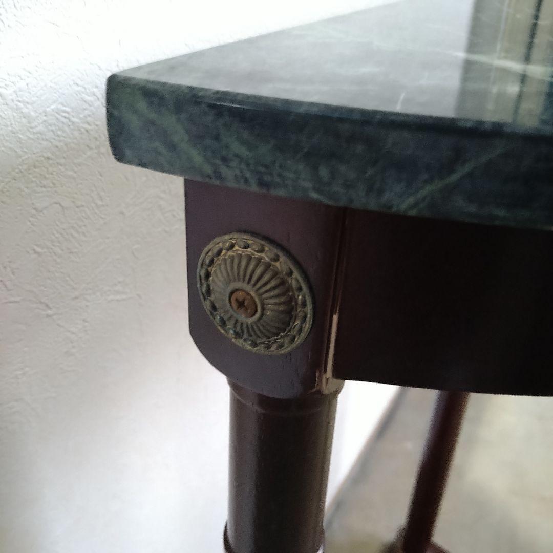 【最安値】アンティーク 大理石コンソールテーブル　送料込み