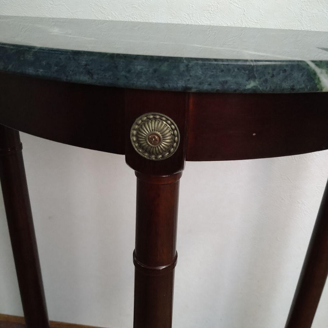 【最安値】アンティーク 大理石コンソールテーブル　送料込み