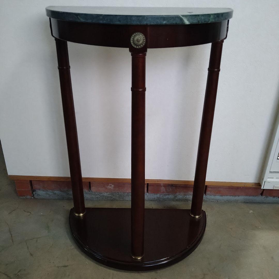 【最安値】アンティーク 大理石コンソールテーブル　送料込み