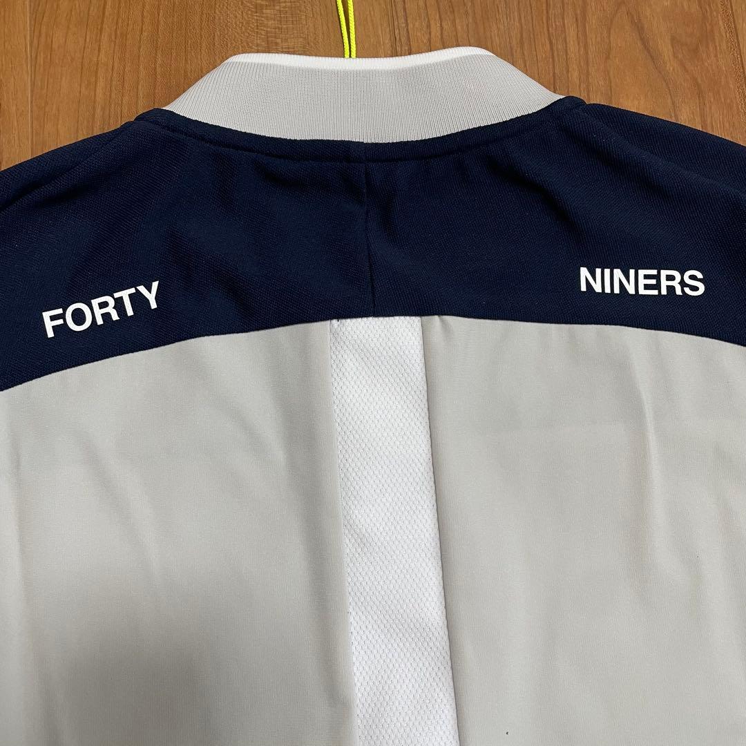 新品タグ付き　TFW49 カラーレスポロシャツ　ライトグレー　L ゴルフ