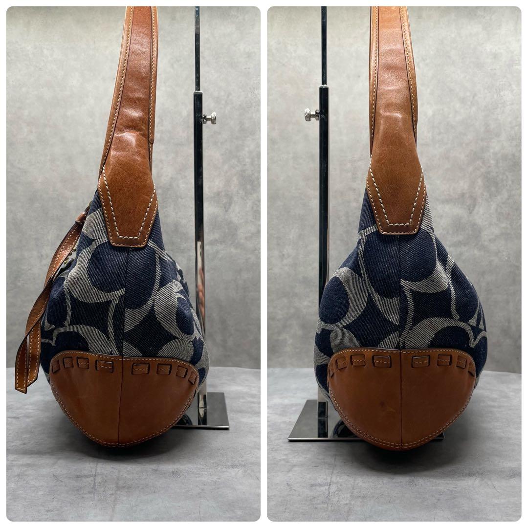 バッグ COACH 12748 Signature Denim Hobo Bag Y2K
