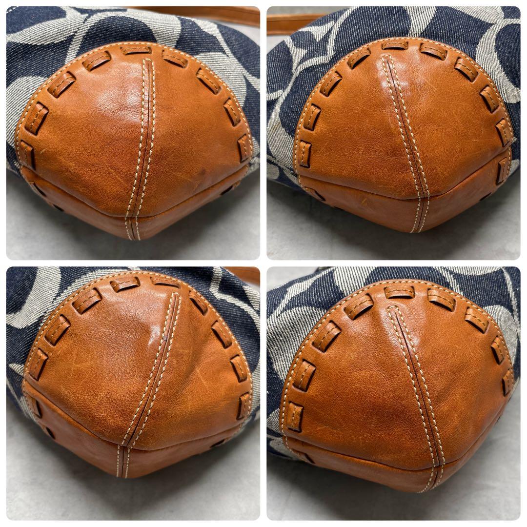 バッグ COACH 12748 Signature Denim Hobo Bag Y2K