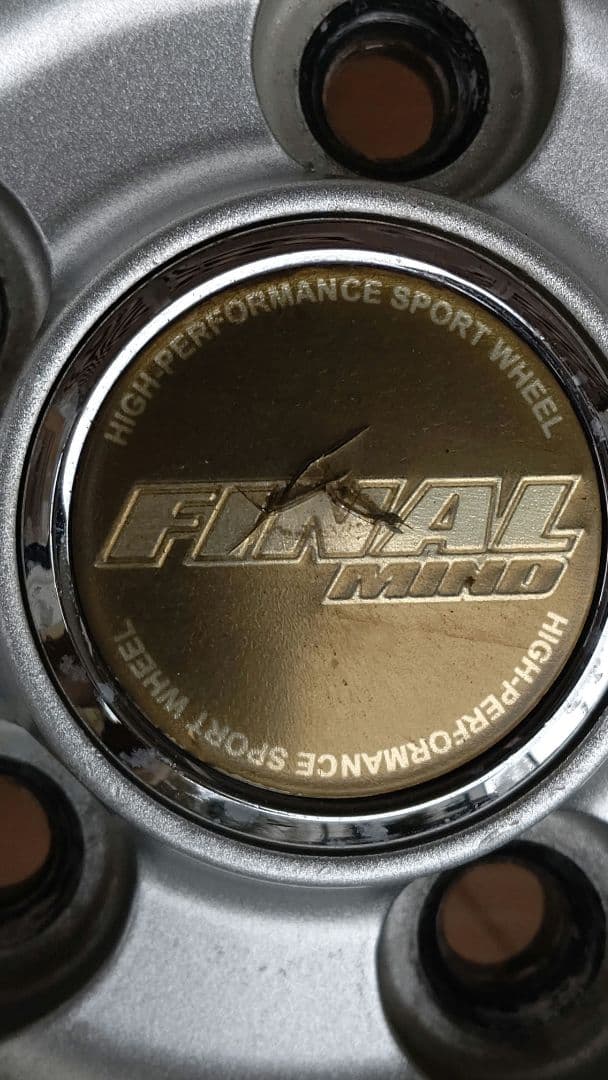 A-TECH ファイナルマインド 15インチ 6J +45 5穴 PCD100