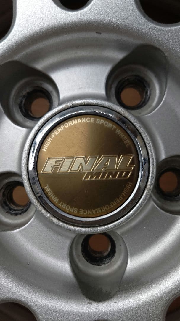 A-TECH ファイナルマインド 15インチ 6J +45 5穴 PCD100