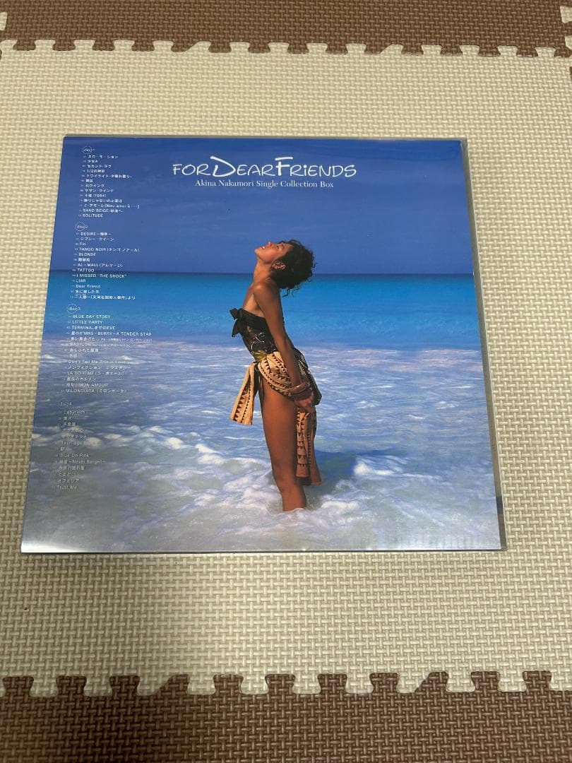 中森明菜 FOR DEAR FRIENDS ポストカード３枚付き