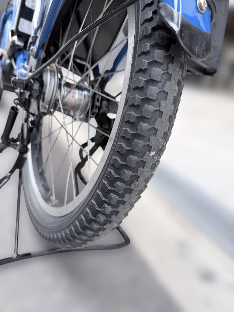 大阪府　子供乗せ　ヤマハ　電動アシスト自転車 チャイルドシート付き 青