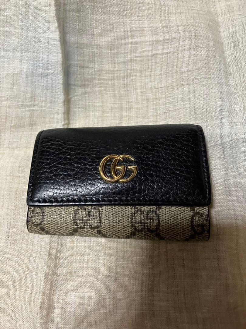 GUCCI☆GGマーモント6連キーケース　美品