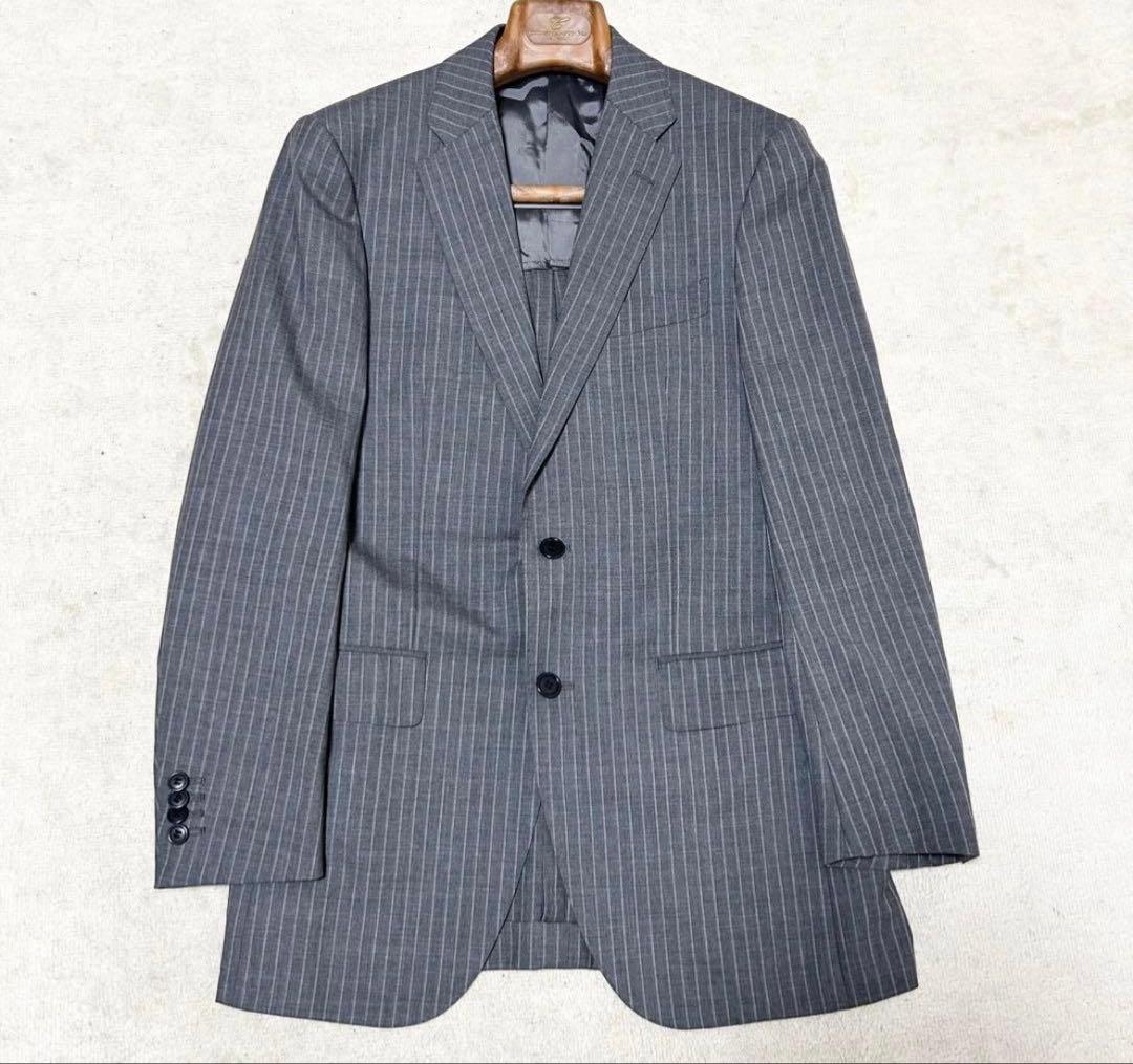 ほぼ未使用極美品 ZEGNA 超高級 エルメネジルドゼニア スーツ セットアップ