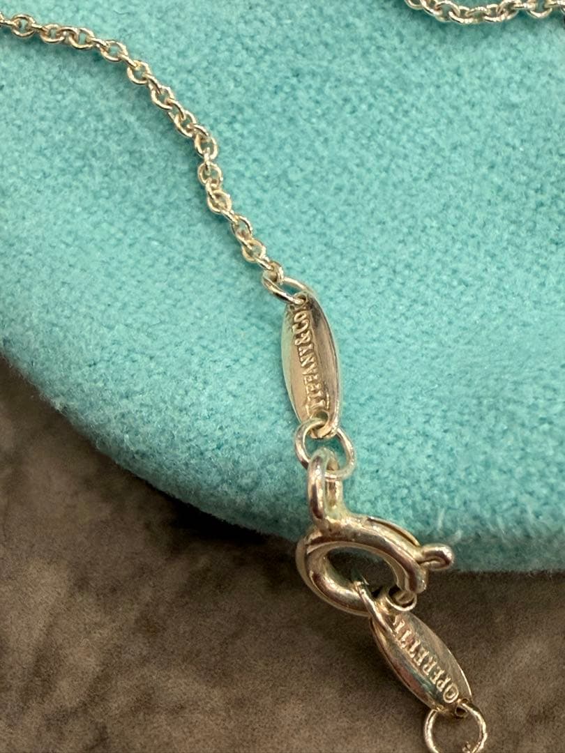 極美品⭐︎即発送！ティファニー　ネックレス　バイザヤード　アクアマリン　925