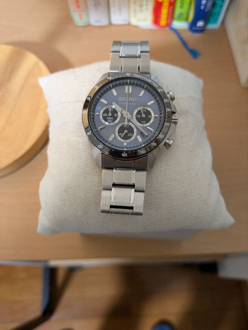 セイコー セレクション クオーツクロノグラフ(横三ツ目) SBTR027