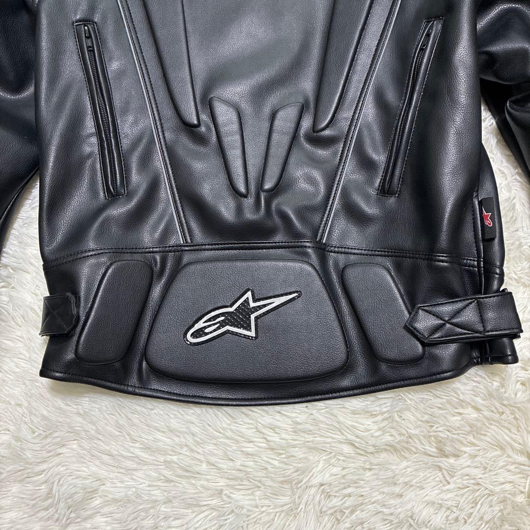 【美品】Alpinestars アルパインスターズ レザージャケット バイクM
