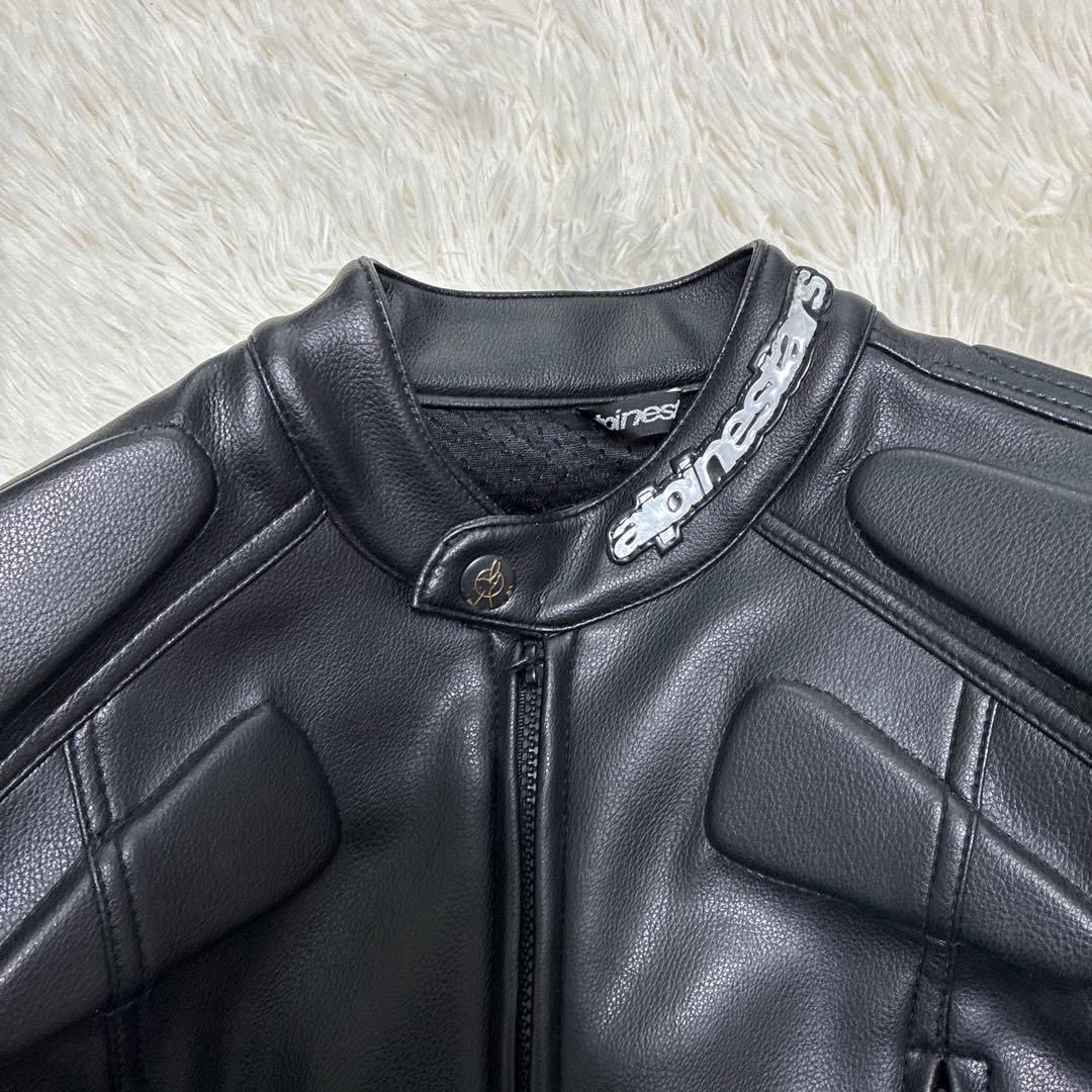 【美品】Alpinestars アルパインスターズ レザージャケット バイクM