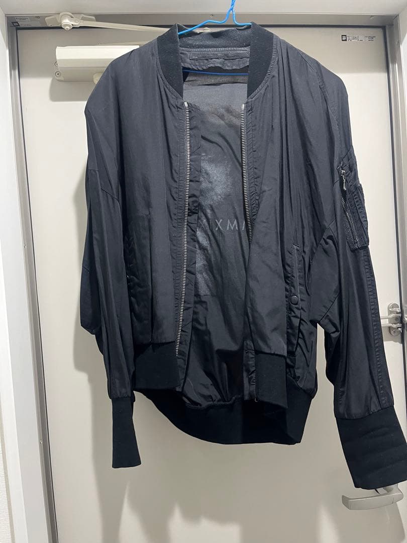 ジャケット・アウター 657BLM5 PRINT MA-1 JACKET Off JULIUS