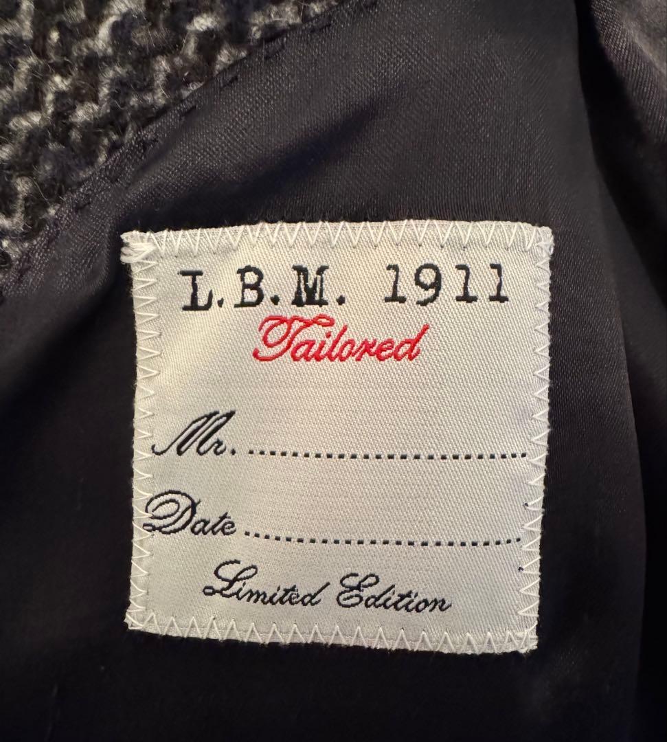 【美品】L.B.M. 1911 ダブルブレスト チェスターコート