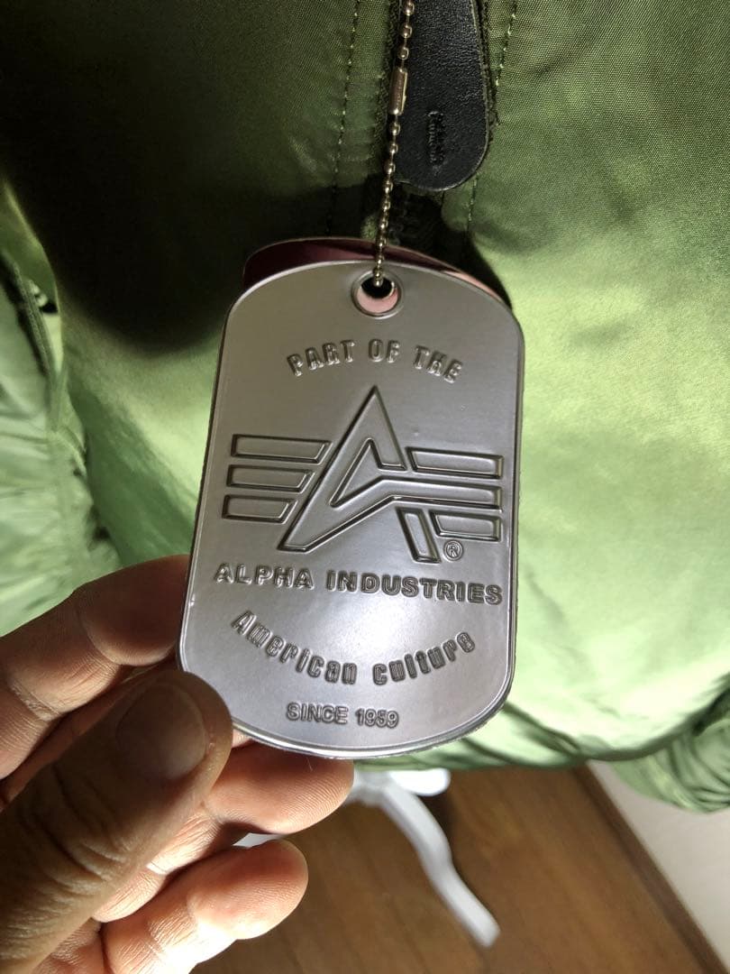 タ*ー様 ✨極美品✨ アルファインダストリーズ MA-1 フライトジャケット オ