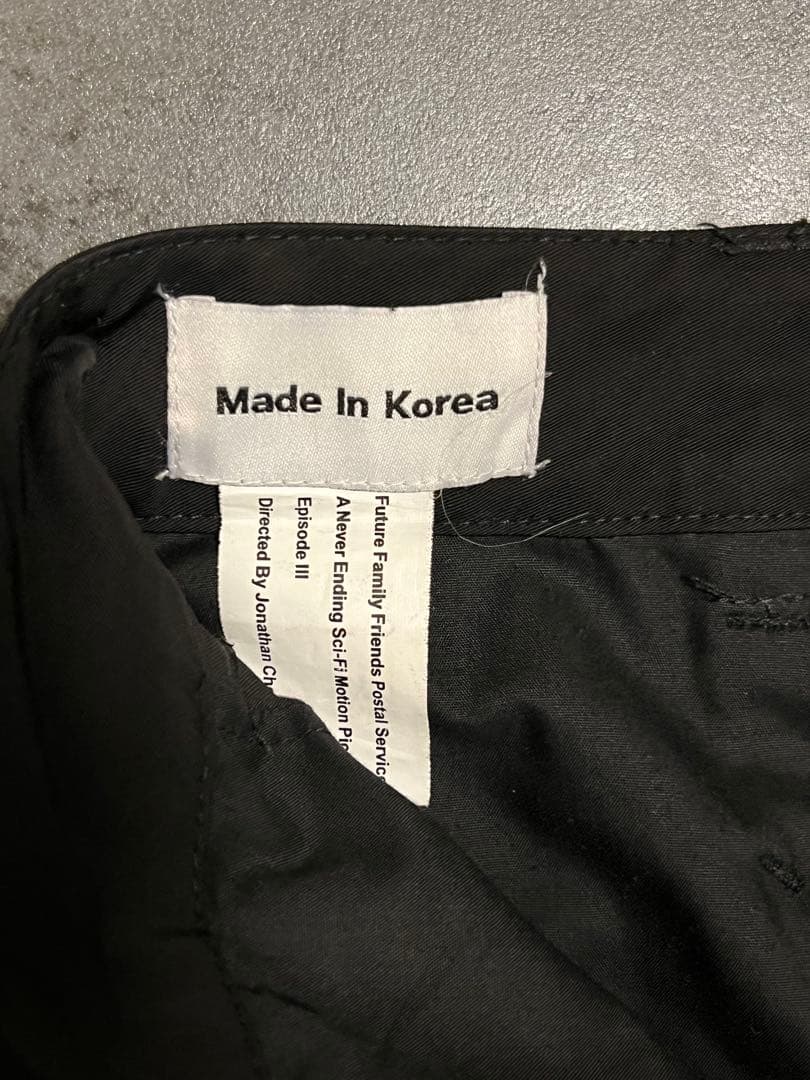 FFFPOSTALSERVICE Zip Trouser 　32