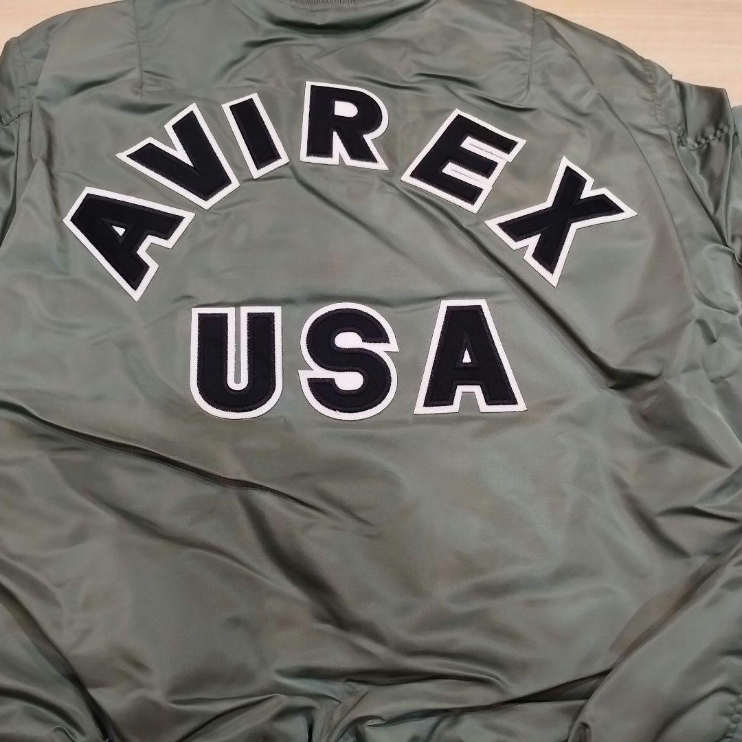 AVIREX MA-1ジャケット XL ロゴ 新品未使用