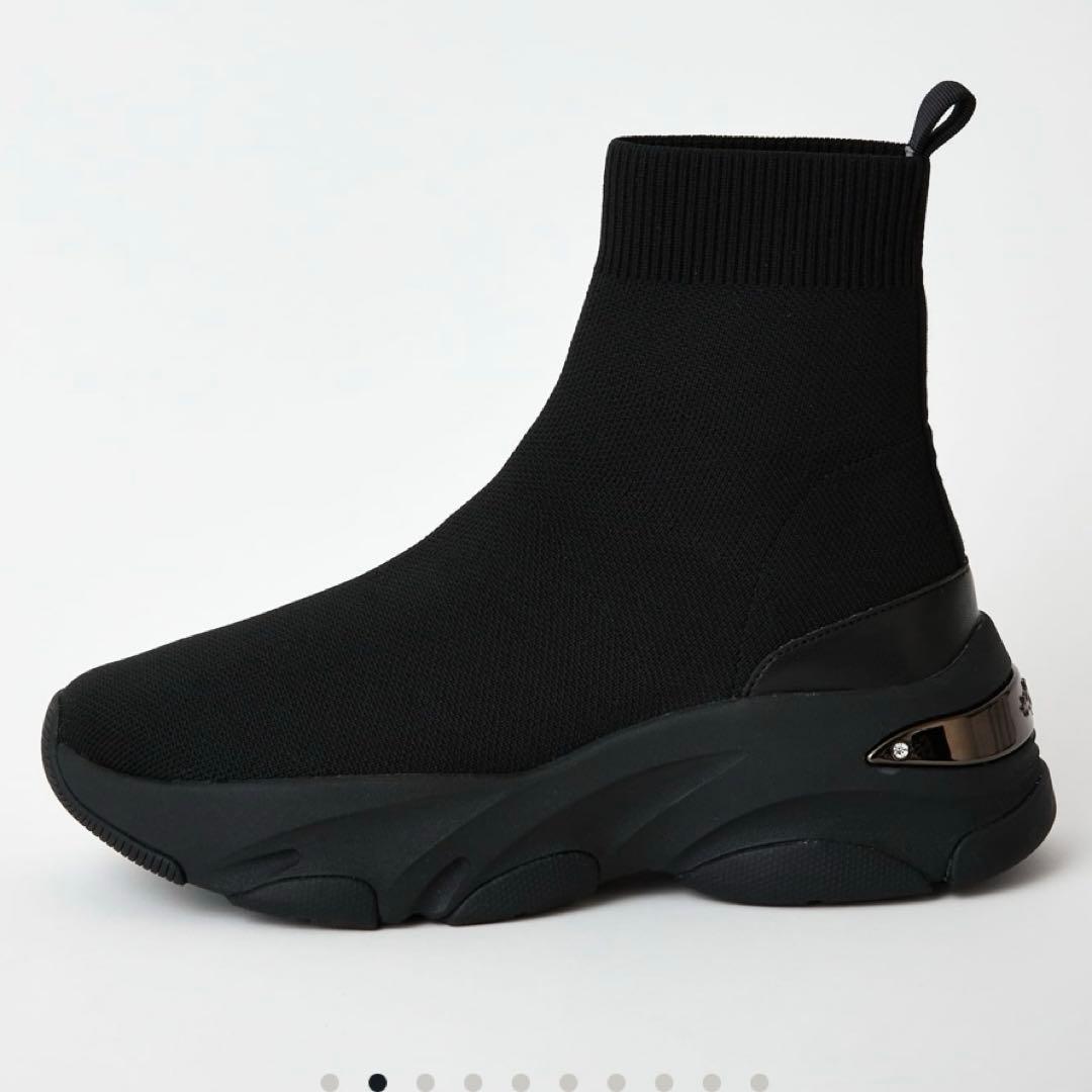 +diana 【撥水加工】軽量ニットソックススニーカー