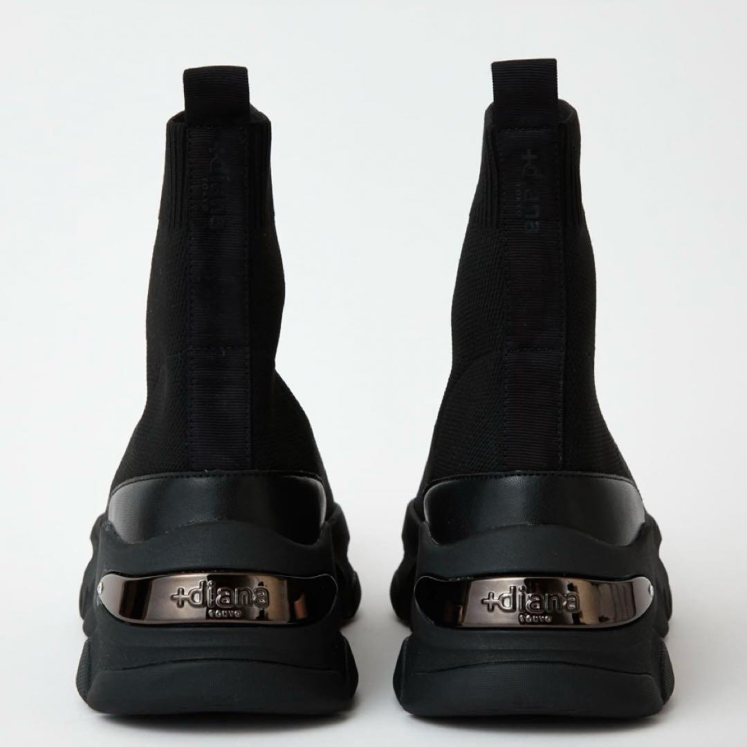 +diana 【撥水加工】軽量ニットソックススニーカー