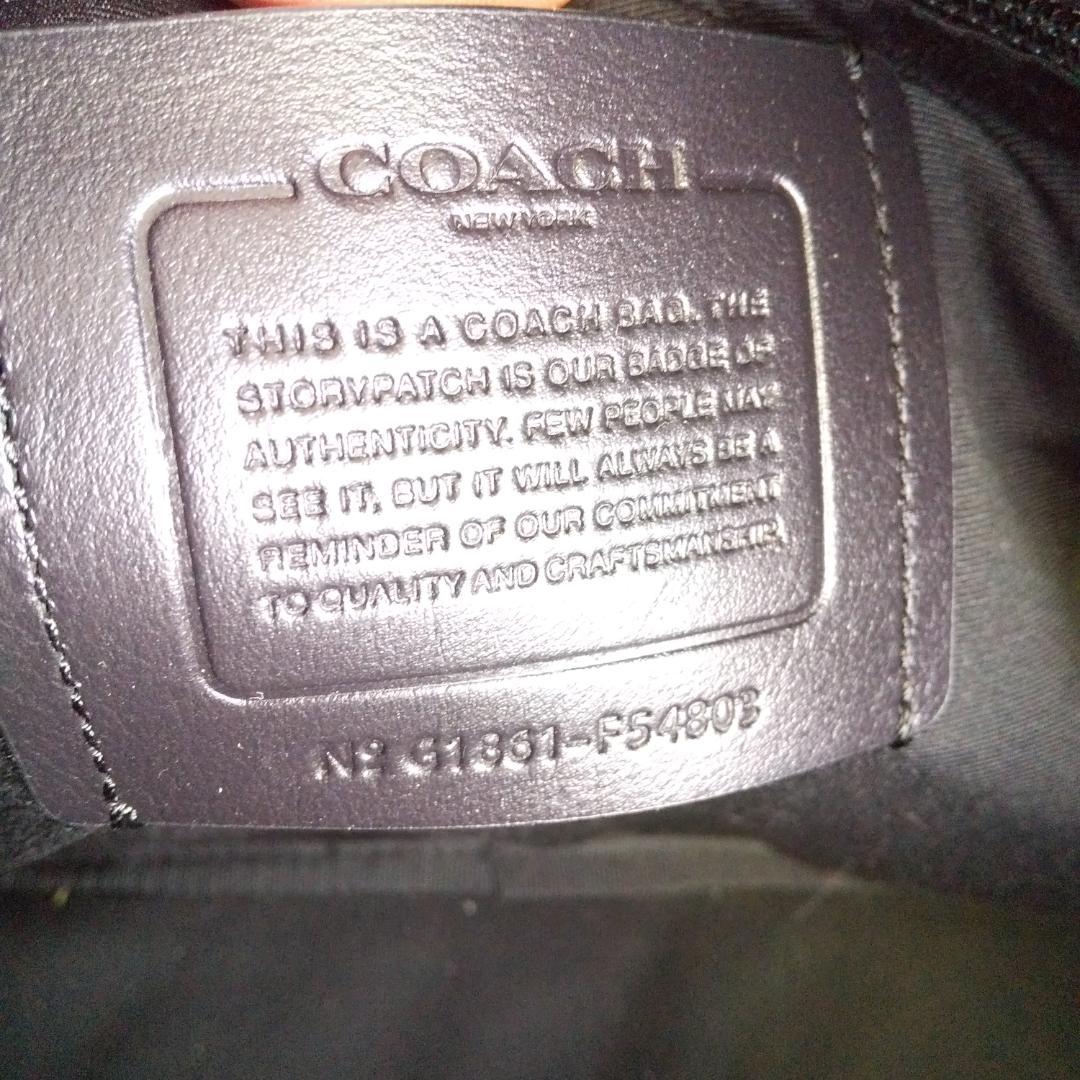 COACH ビジネスバッグ ショルダーバッグ ロゴ 2way  シグネチャー